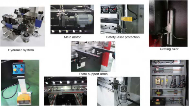 Rongwin cnc hydraulic press brake machine factory with good price for engineering-1