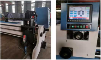 Rongwin worldwide sheet metal v grooving machine series for iron-3