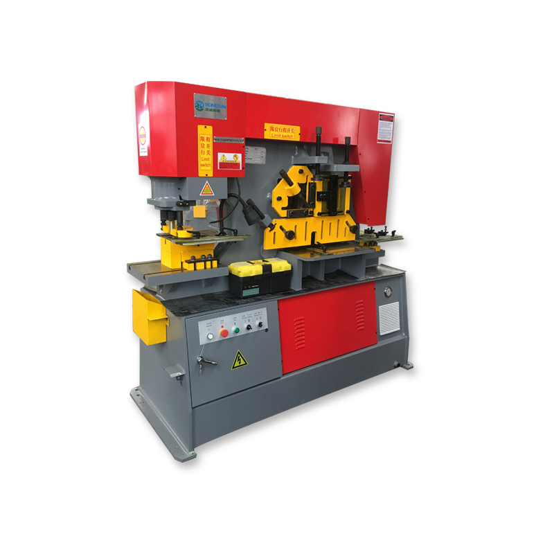 Rongwin top quality hydraulic ironworker machine company for cutting-1