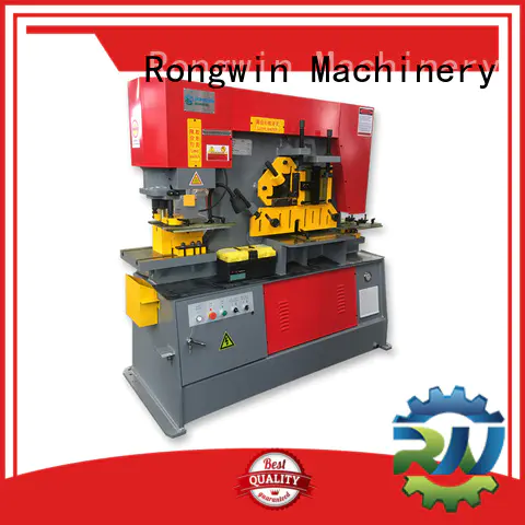 Rongwin iron punching machine overseas market for cutting