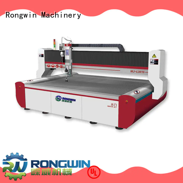 Rongwin universal high pressure water jet cutting machine free design for engineering