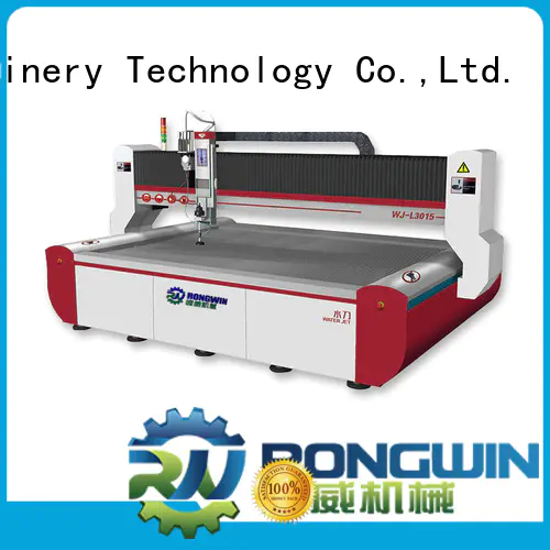 Rongwin cnc water jet cutting machine factory price for engineering
