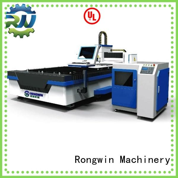 Rongwin stainless fiber laser cutting machine free quote for advertising