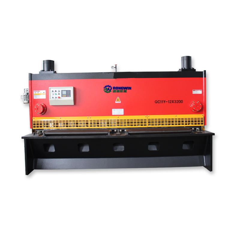 Rongwin high quality sheet metal guillotine shear factory manufacturer for steel pipe welding-2