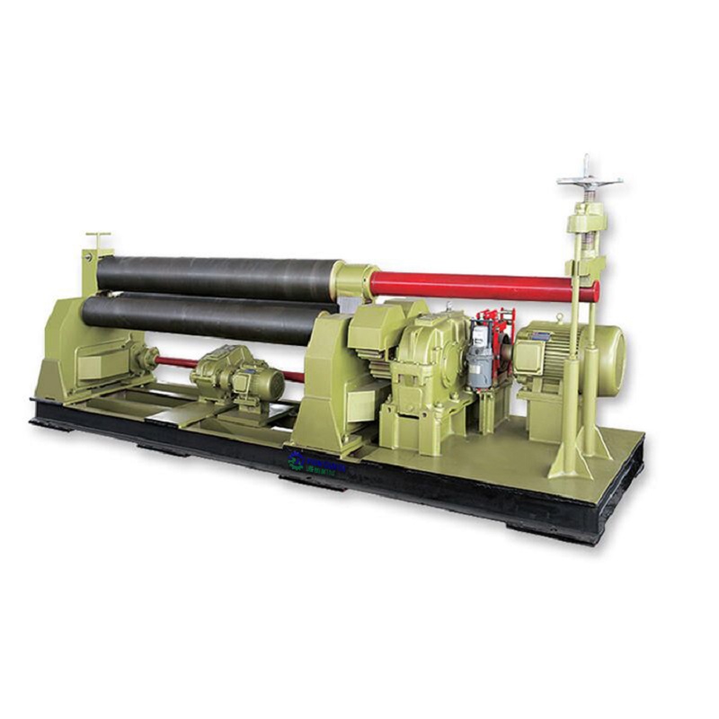 inexpensive 3 roller plate rolling machine directly sale for circle rolling-1