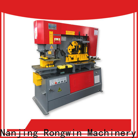 Rongwin newly hydraulic iron cutting machine bulk production for punching