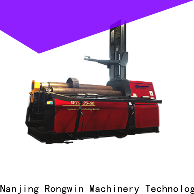 Rongwin best steel plate roller free design for cone rolling
