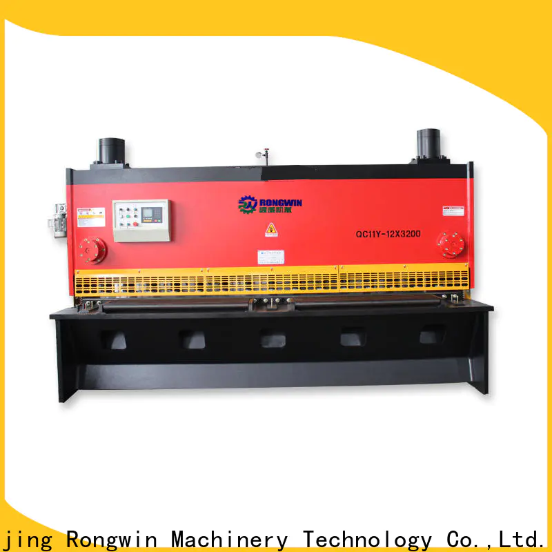 Rongwin widely used hydraulic metal cutting machine manufacturer for steel pipe welding