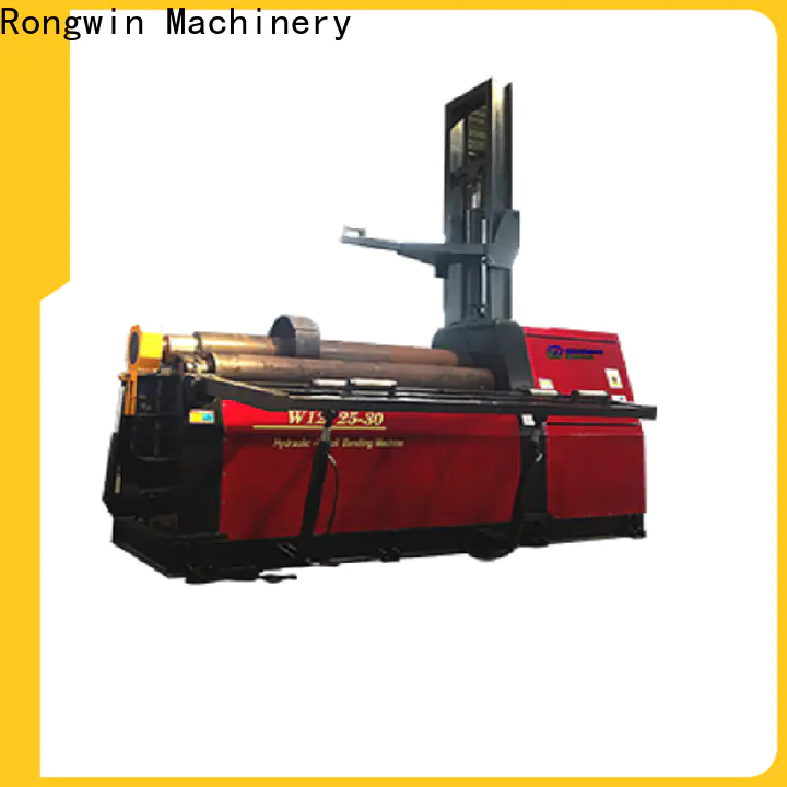 Rongwin good-package 4 roller plate rolling machine long-term-use for circle rolling