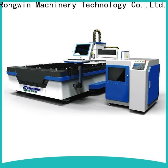 Rongwin automatic best fiber laser cutting machine manufacturer for sign