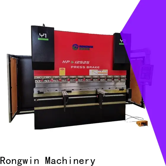 Rongwin cnc hydraulic press brake machine new design for use