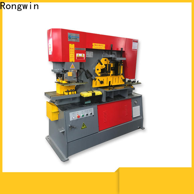 Rongwin automatic ironworker machine from China for punching