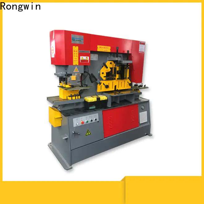 Rongwin automatic ironworker machine from China for punching