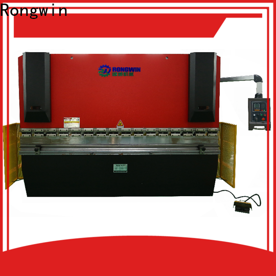Rongwin best cnc hydraulic press brake bending machine free quote for use