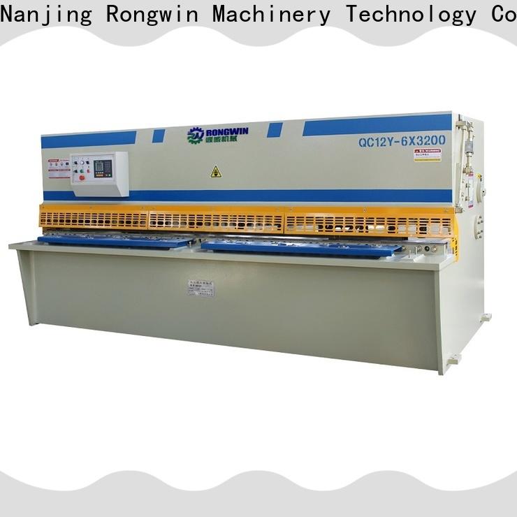 widely used guillotine shearing machine type for industrial machinery