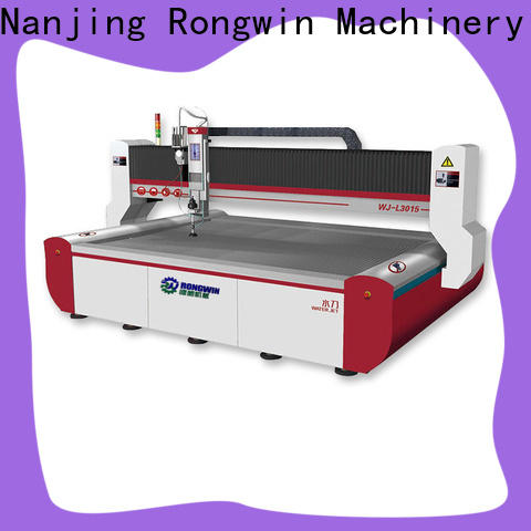 Rongwin easy to use 5 axis waterjet cutting machine bulk production for engineering
