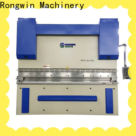 Rongwin mechanical cnc hydraulic press brake producer for bending metal