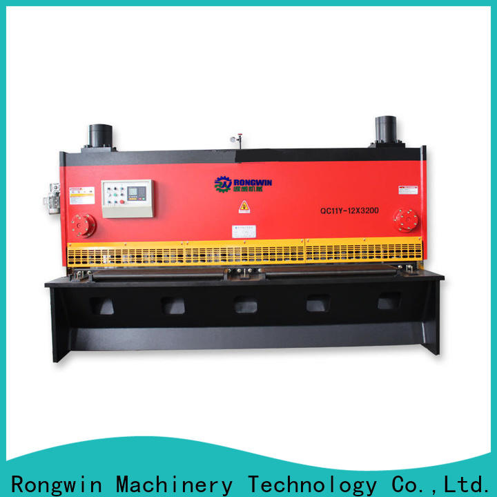 Rongwin high-quality hydraulic guillotine shear manufacturer for industrial machinery