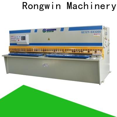 Rongwin factory price sheet metal guillotine marketing for sheet metal processing