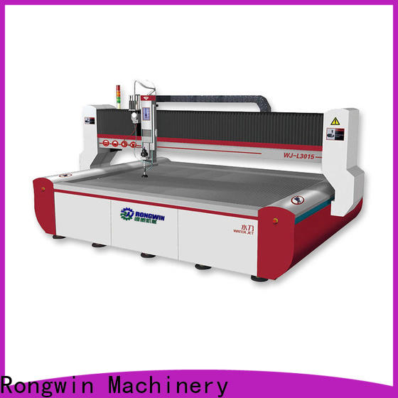 Rongwin easy to use 5 axis water jet cutting machine order now for engineering