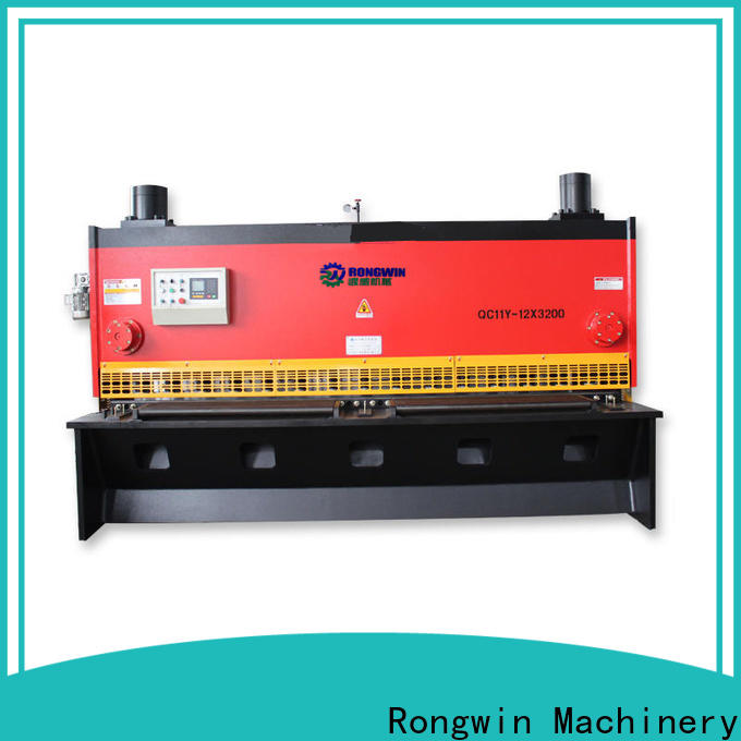 Rongwin professional hydraulic metal cutting machine factory price for industrial machinery