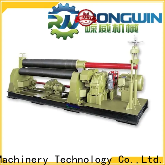 Rongwin plate roll machine factory for circle rolling