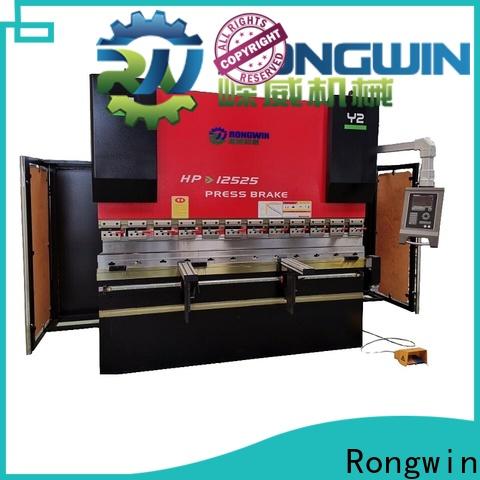 Rongwin 40 ton press brake suppliers for metal processing