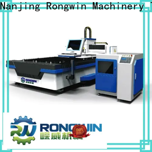 Rongwin steel laser cutting machine company for advertising