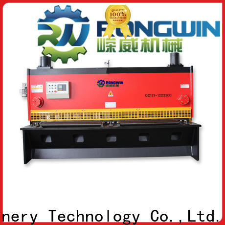 Rongwin reliable hydraulic shearing machine supplier for automotive