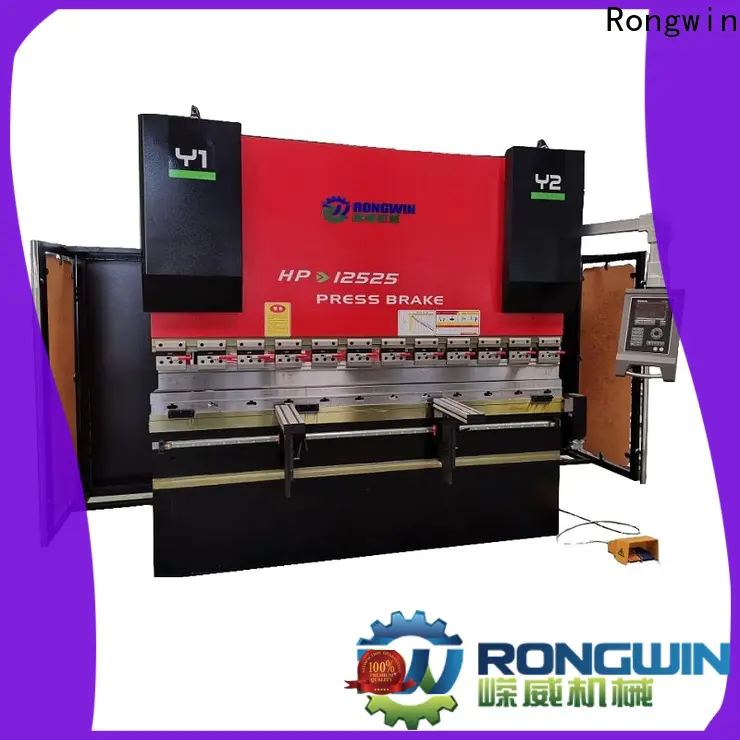 Rongwin manual press brake factory factory for metal processing