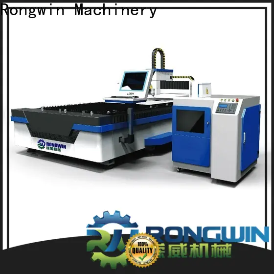 Rongwin 1500w laser cutting machine with good price for related industries