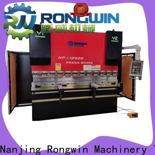 Rongwin top quality manual press brake machine series for bending metal