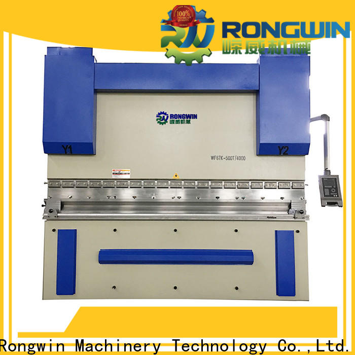 Rongwin cnc hydraulic press brake best supplier for metal processing