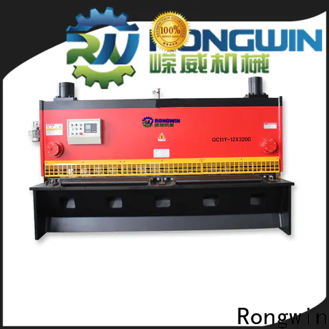 Rongwin hydraulic metal cutting machine with good price for metallurgy