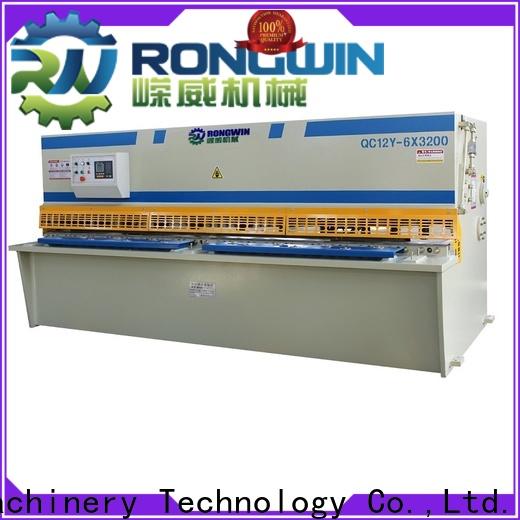 Rongwin worldwide wholesale hydraulic guillotine shear series for aviation industry