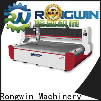 Rongwin 5 axis waterjet cutting from China for engineering