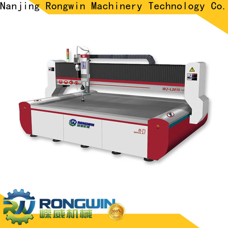 Rongwin high-perfomance precision waterjet cutting services company for bending metal