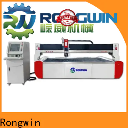 Rongwin high pressure water jet cutting machine supplier for metal processing