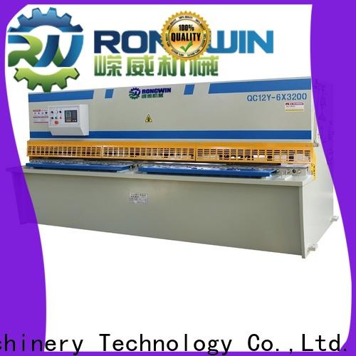 Rongwin factory price nc hydraulic shearing machine inquire now for automotive