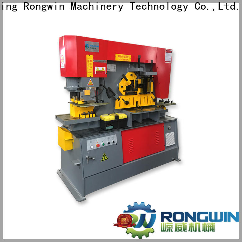 Rongwin metal pro ironworker factory for bending