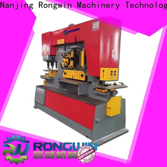 Rongwin stable metal pro ironworker for sale factory direct supply for bending