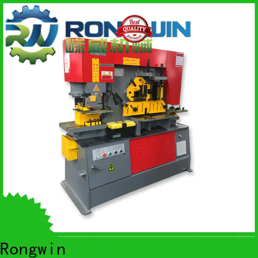 Rongwin worldwide wholesale hydraulic iron worker with good price for cutting