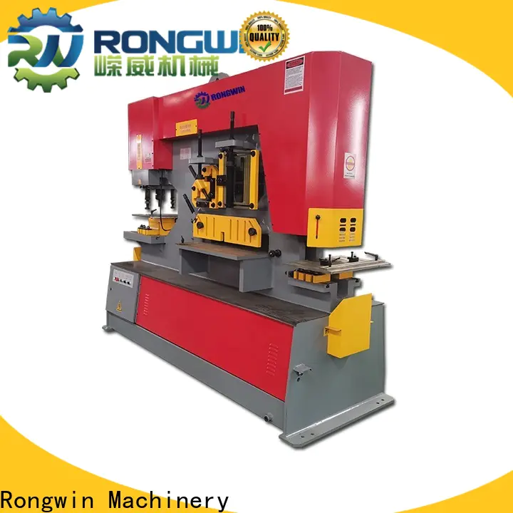 Rongwin top selling metal pro ironworker factory direct supply for bending