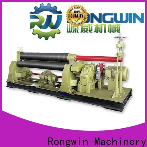 Rongwin china 4 roller plate rolling machine suppliers supplier for cone rolling
