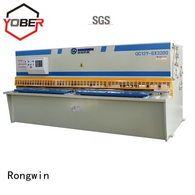 Rongwin cost-effective hydraulic sheet cutting machine guillotine for electrical appliances
