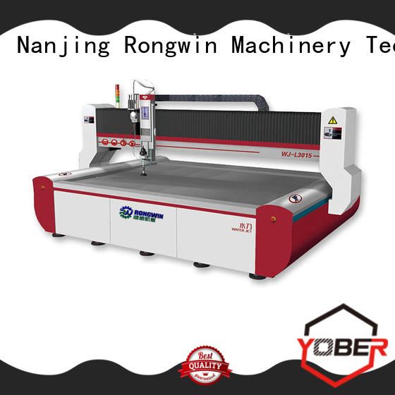 Rongwin 5 axis water jet cutting machine at discount for stone processing