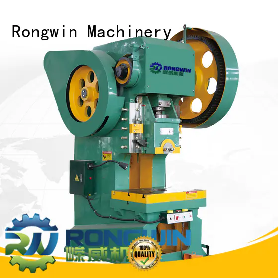 Rongwin power press machine supplier for snapping