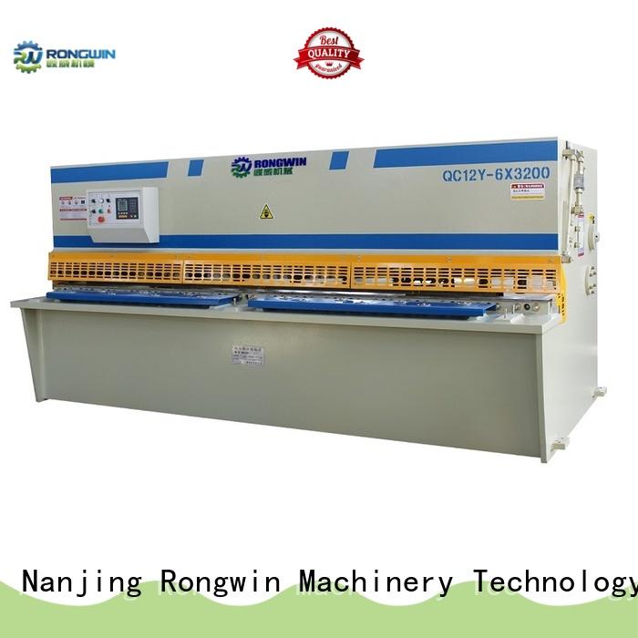 Rongwin shear cutting machine manufacturer for engineering equipment