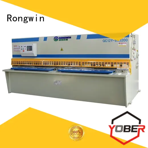 Rongwin hydraulic cutting machine type for electronics industry