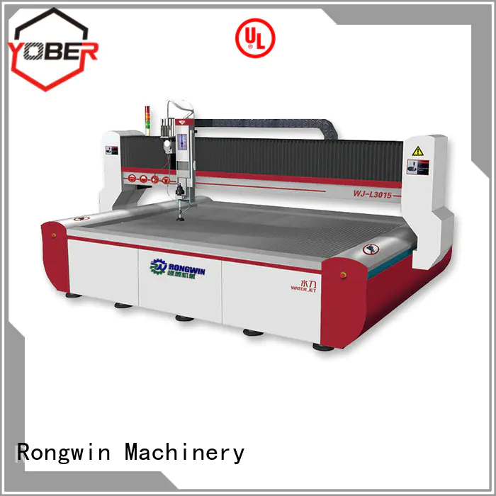 Rongwin high-quality water jet metal cutting machine free design for stone processing